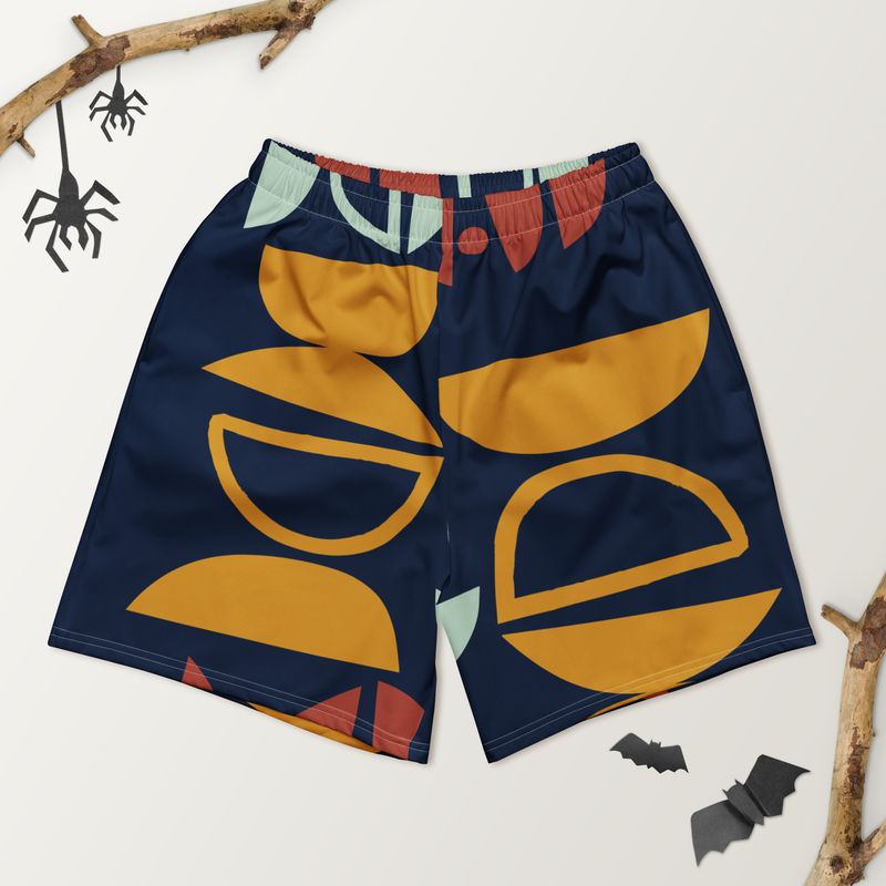 All-Over Print Unisex Athletic Long Shorts
