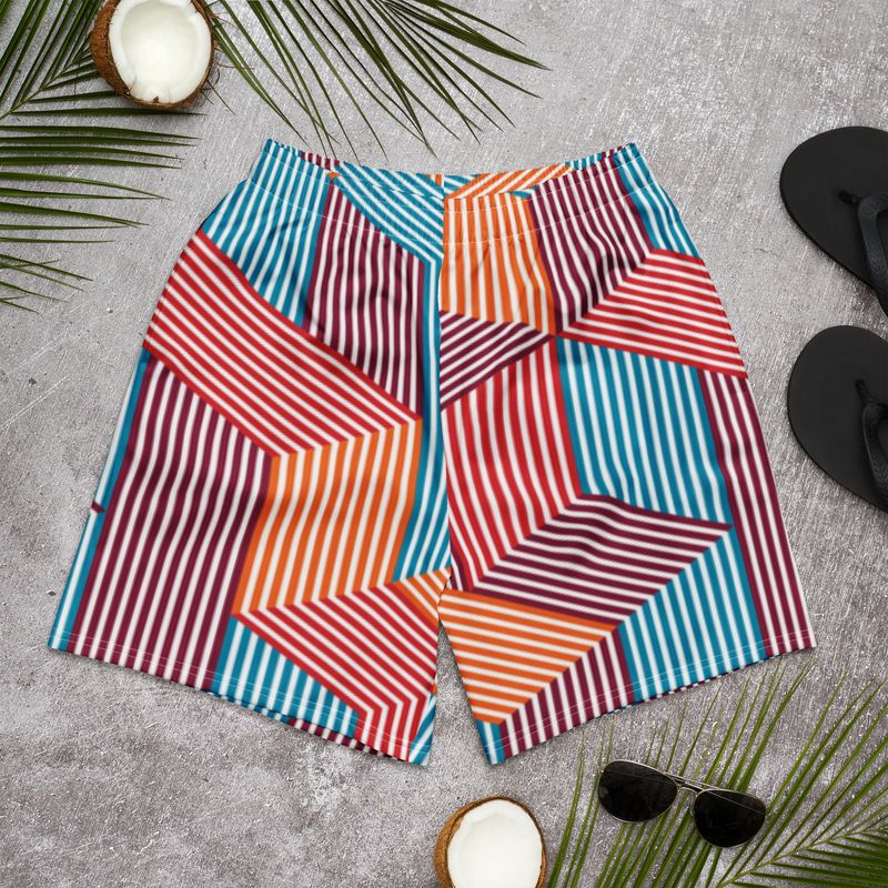 All-Over Print Unisex Athletic Long Shorts