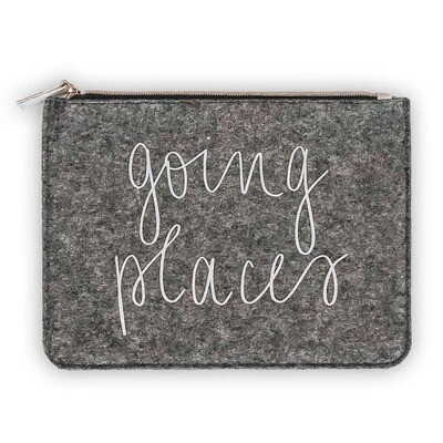 Going Places Felt Pouch