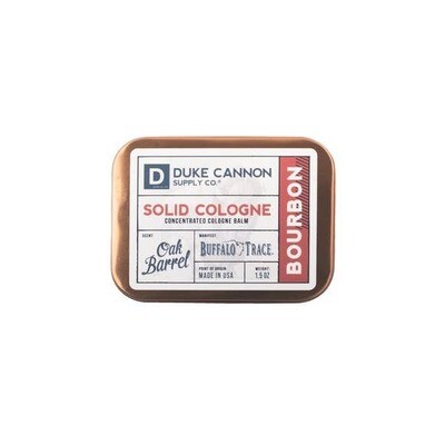 Traveling Man Solid Cologne Bourbon