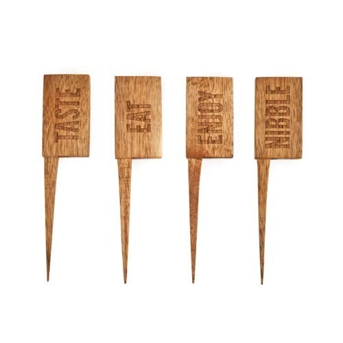 Wooden Cheese Markers