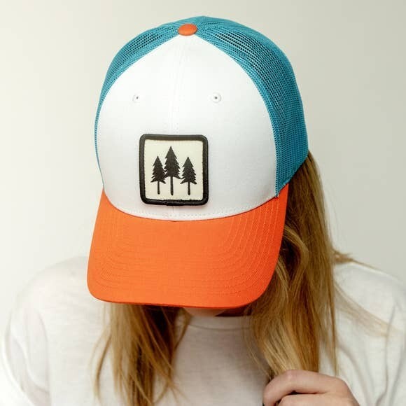 colorful trucker hats