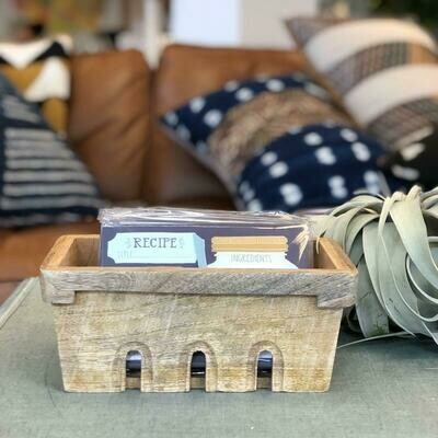 Wood Berry Box