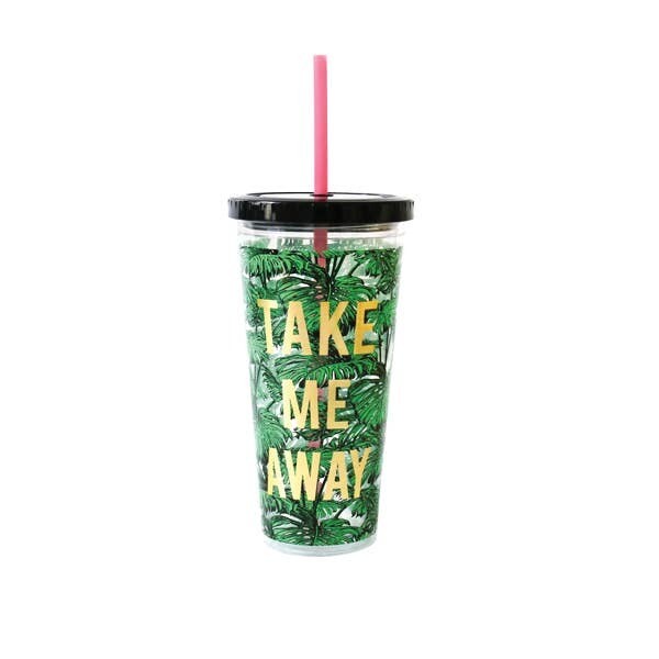 Tumbler w/ Straw