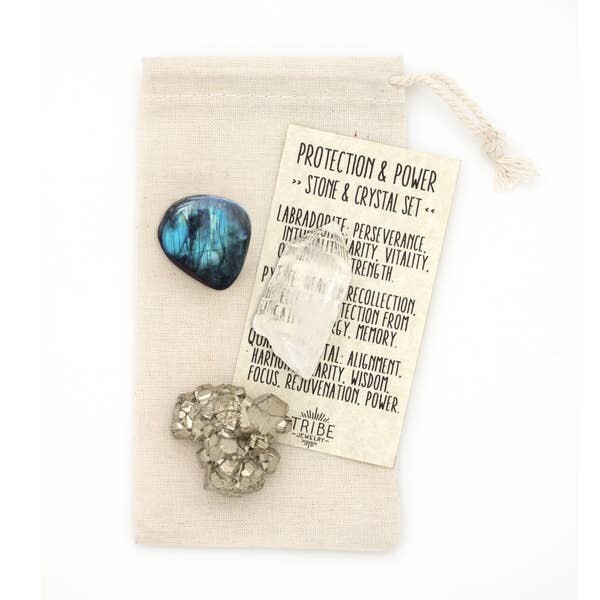 Protection & Power // Stone & Crystal Set