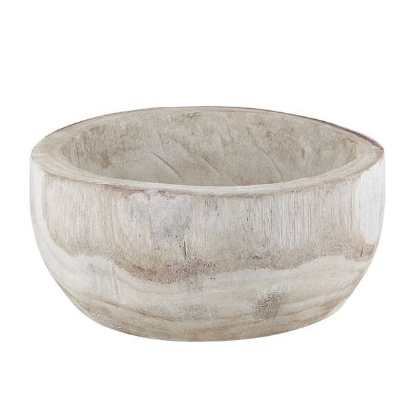 Paulownia Wood Serving Bowl