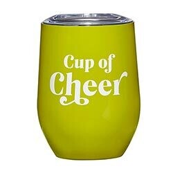 Cup of Cheer Wine Travel Tumbler