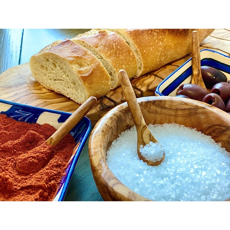 Mini 4" Olive Wood Scoop