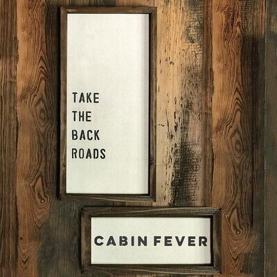 Cabin Fever Wood Framed Wall Art