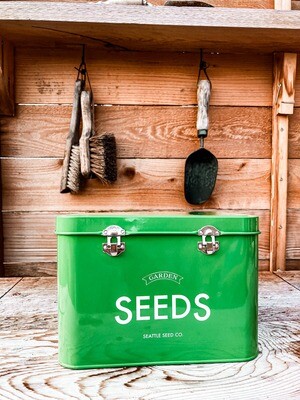 Seed Saving Tin Box