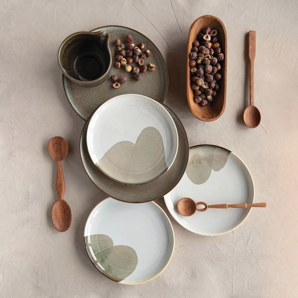 8-3/4" Doussie Wood Kitchen Spoon