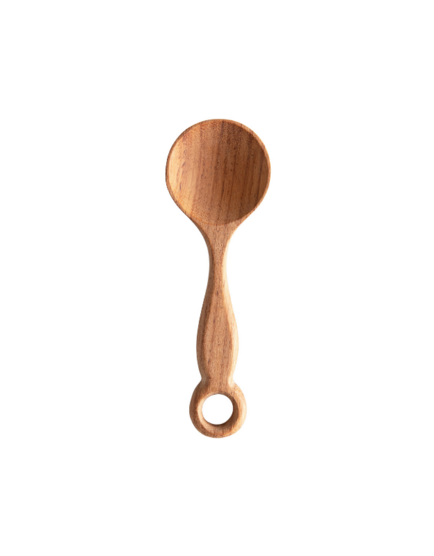 Widened Handle Doussie Wooden Spoon