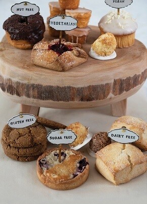 Stoneware &amp; Stainless Steel Food Markers