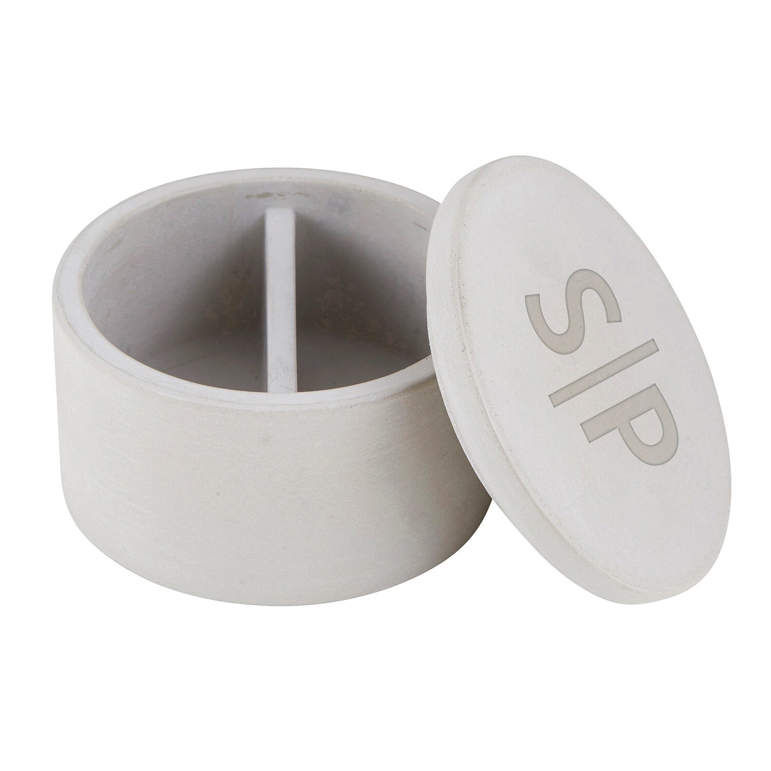 Cement Salt &amp; Pepper Jar