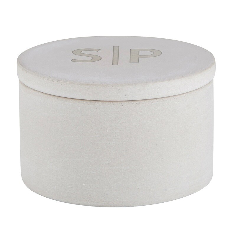 Cement Salt &amp; Pepper Jar