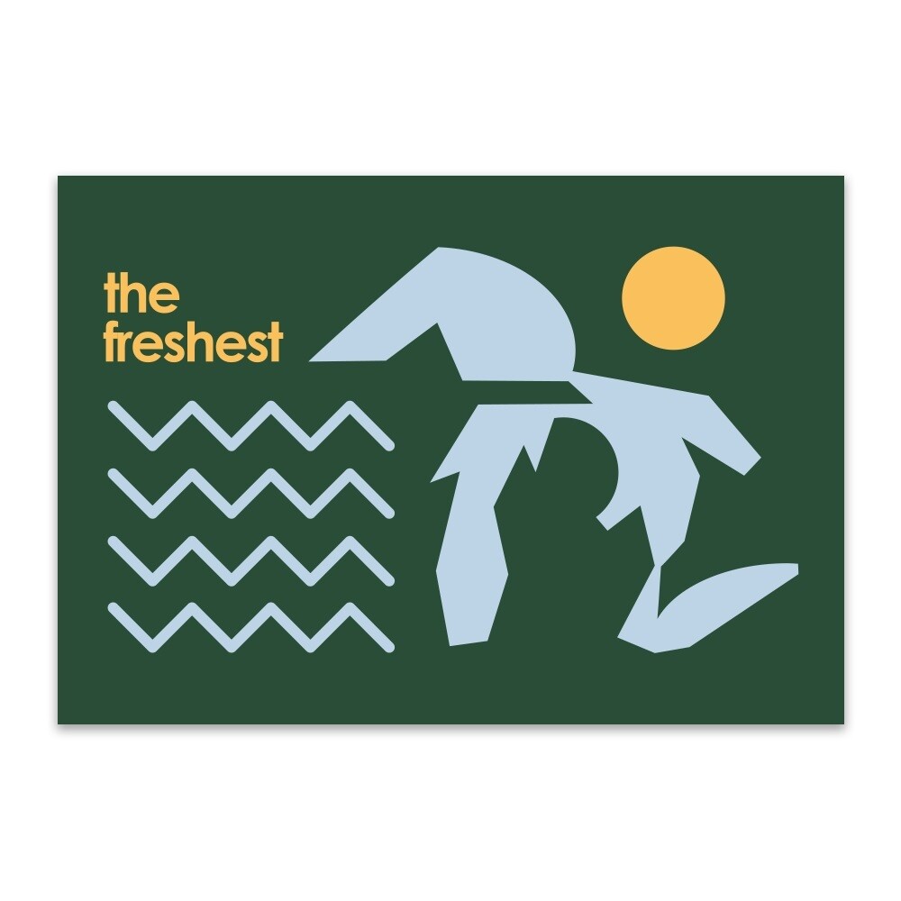 The Freshest Sticker