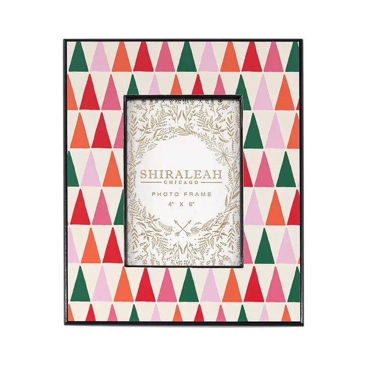 Festive Geo 4x6 Picture Frame