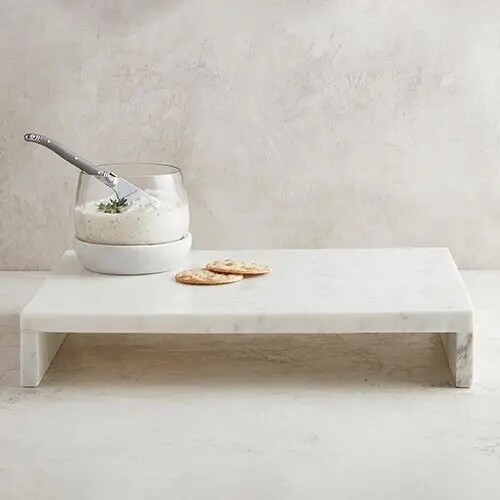 Marble Waterfall Cheese Pedestal