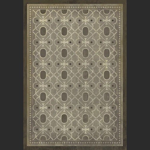 Baker Street Vinyl Floor Cloth