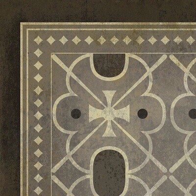 Baker Street Vinyl Floor Cloth