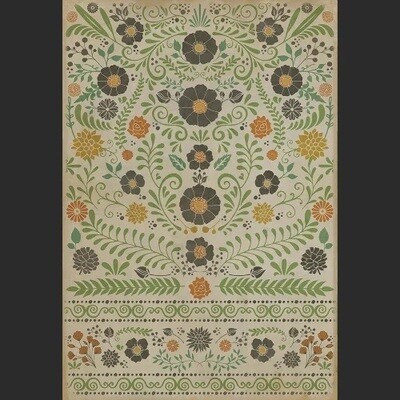 Prettiest Weeds Vinyl Floor Cloth