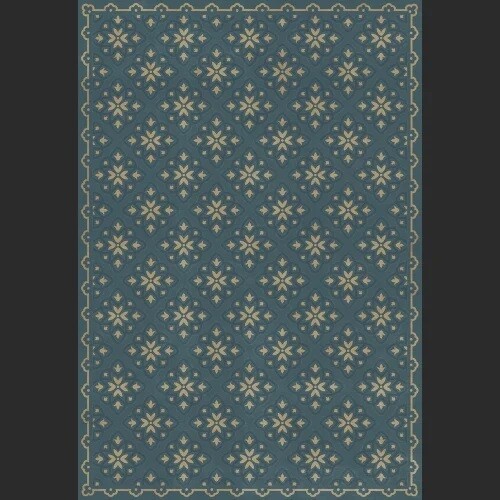 Indigoticus Vinyl Floor Cloth
