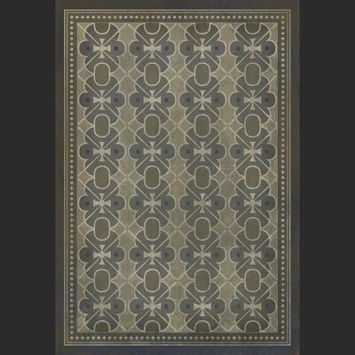 London Fog Vinyl Floor Cloth