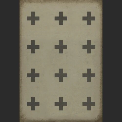 Milos Vinyl Floor Cloth, Size: 1'8" x 2'6" (20" x 30")