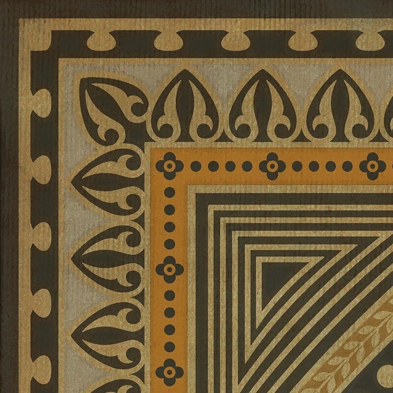 Pray For Happiness Vinyl Floor Cloth