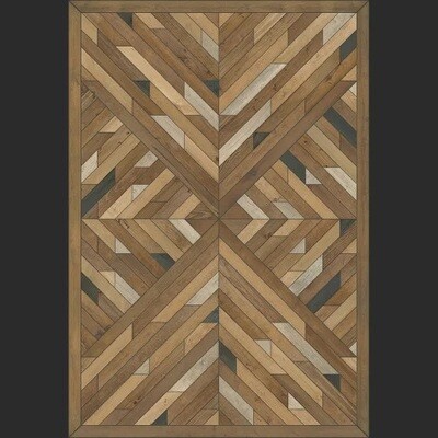 Rich Water Vinyl Floor Cloth