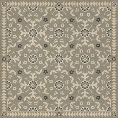 To The Nightingale Vinyl Floor Cloth