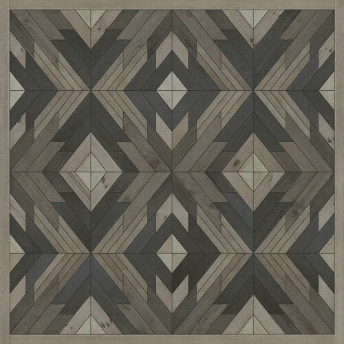 Silverthrone Vinyl Floor Cloth