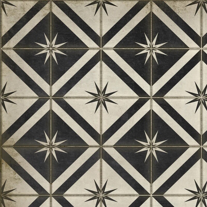Stark Vinyl Floor Cloth