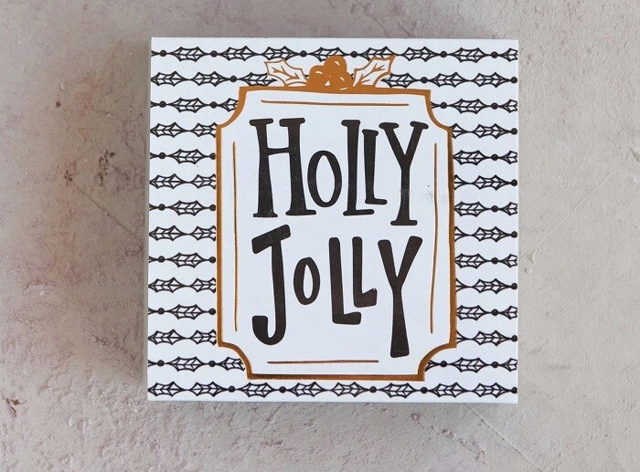 Holiday Safety Match Box