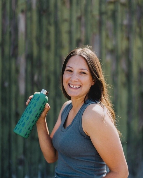 Pine Tree Water Bottle