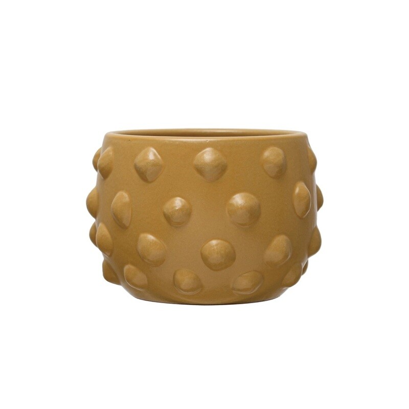 Golden Hobnail Planter