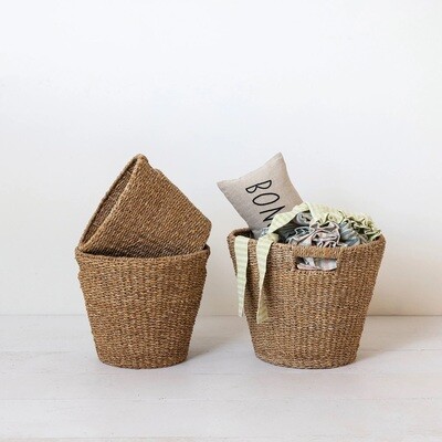 Natural Seagrass Baskets