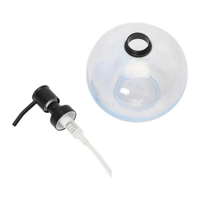 Marbled Glass Pump Soap Dispenser