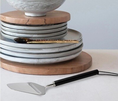 Black Mango Wood Handled Cheese Slicer