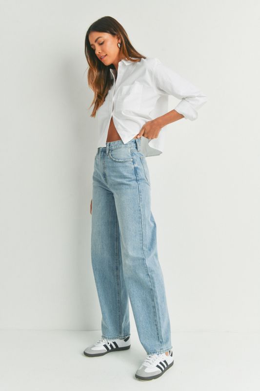 High Waisted Skater Jeans ~JBD
