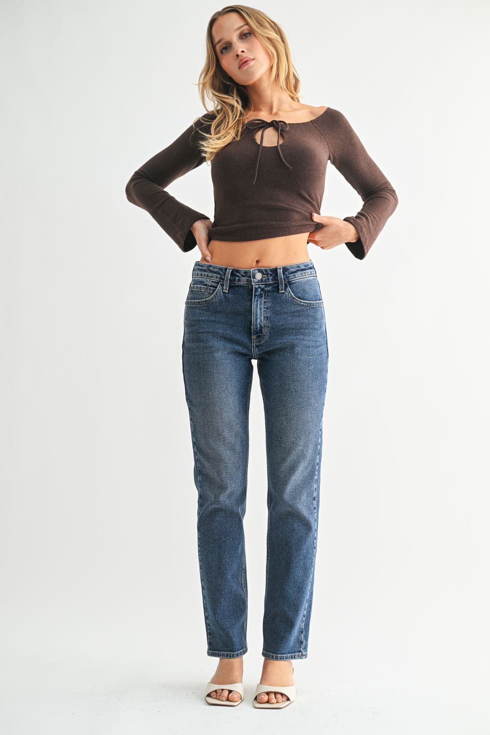 Pencil Jeans~Dark Denim~Just Black