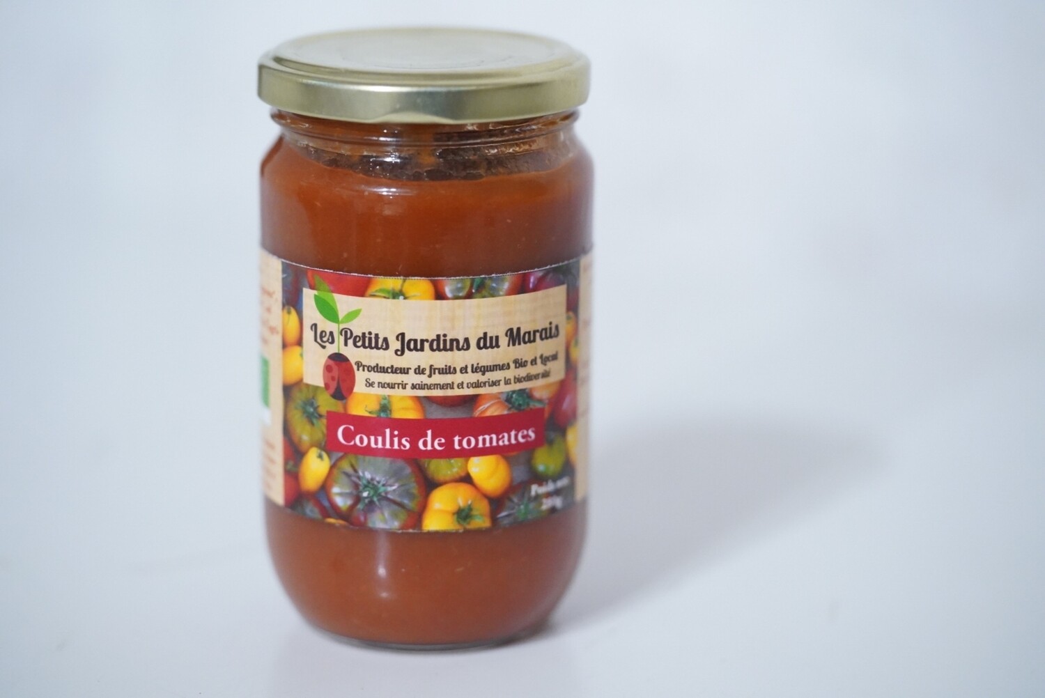 Coulis de tomates bio