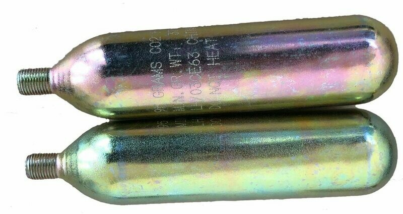 Two co2 95 gr. cylinders with sens07tube Two co2 95 gr. cylinders with sens07tube
