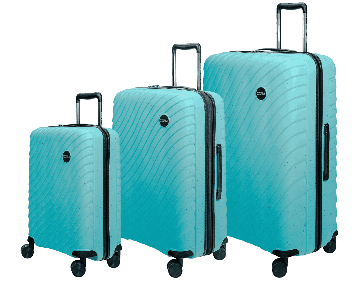 Arlo & Spot Kosmetik-Mäppchen Mit 3 Fächern – Blau, Aus Mikrofaser, 1,32 Liter Fassungsvermögen
