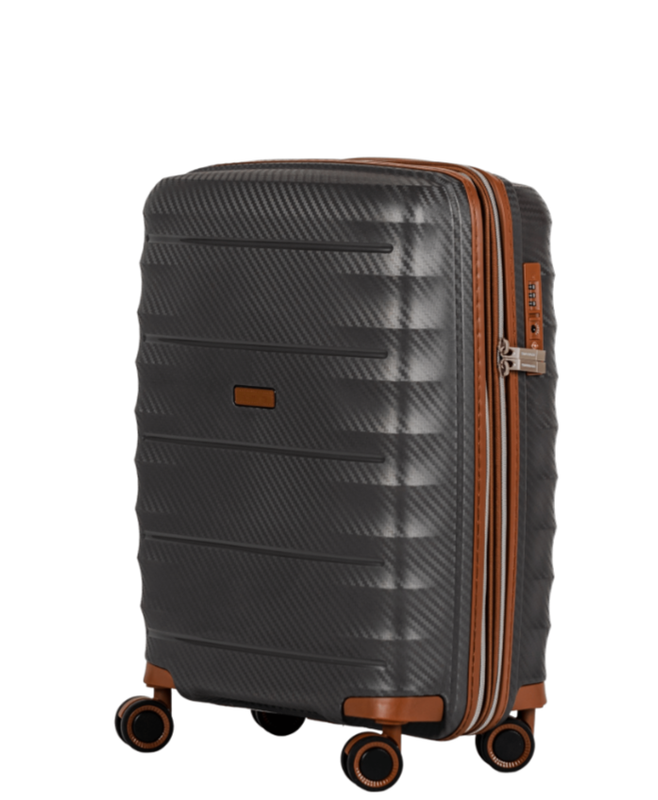 Prestige - cabine size expandable 55cm, Couleur: Silver/Brown