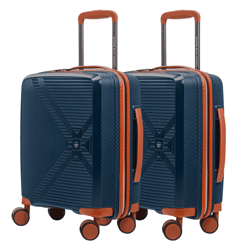 2x New Vision - Under Seat Trolley (Unbreakable)