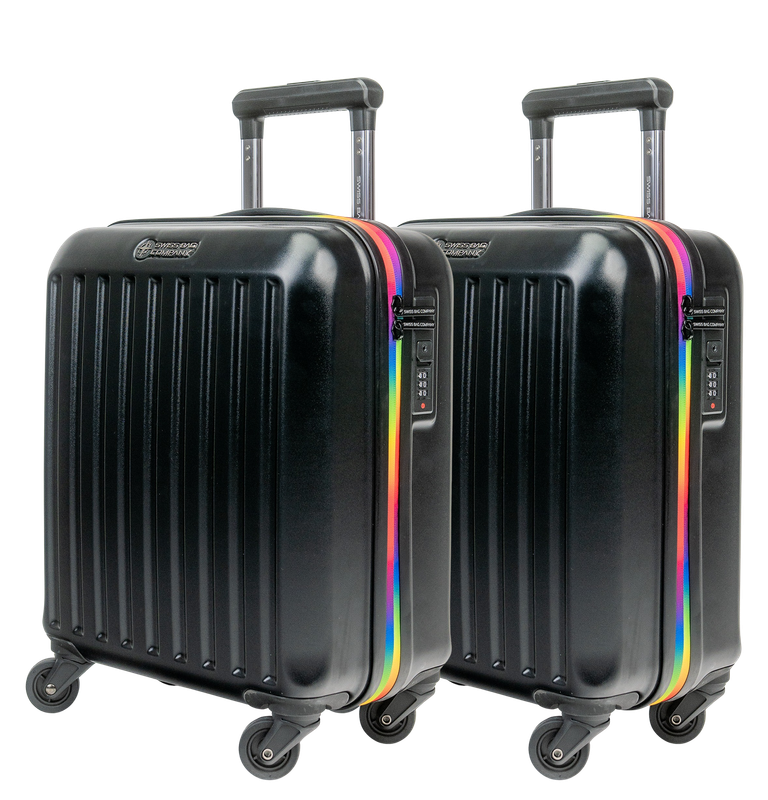 2x Cosmos NG Rainbow Cabin size &quot;Under Seat&quot; (easyJet) Trolley 45cm