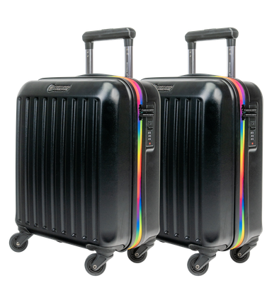 2x Cosmos NG Rainbow Cabin size &quot;Under Seat&quot; (easyJet) Trolley 45cm