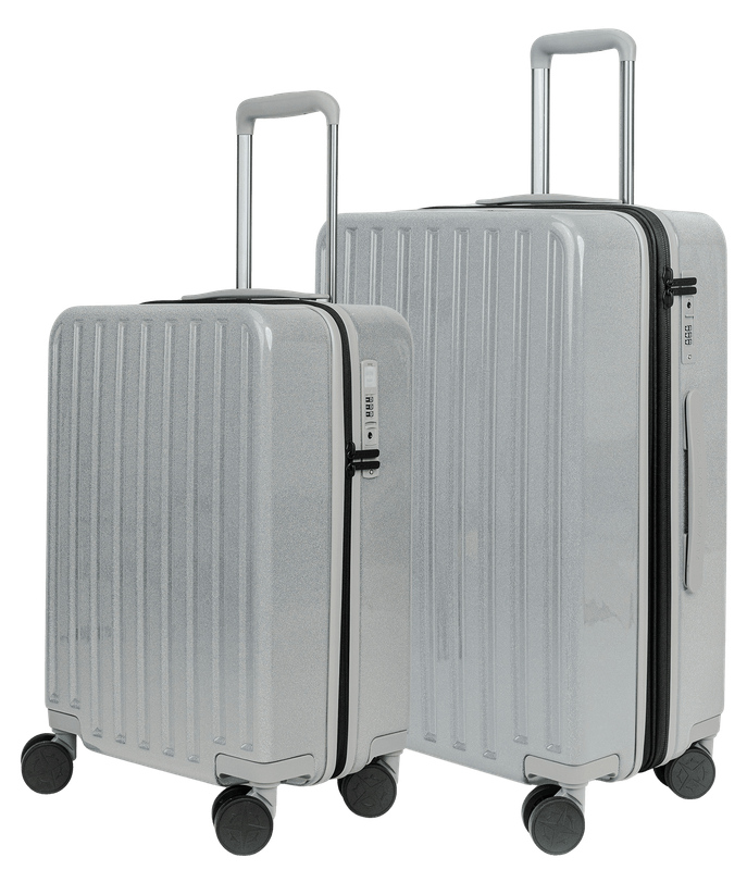 Cosmos Deluxe Sparkle – 2-Piece Luggage Set: Elegance Meets Practicality