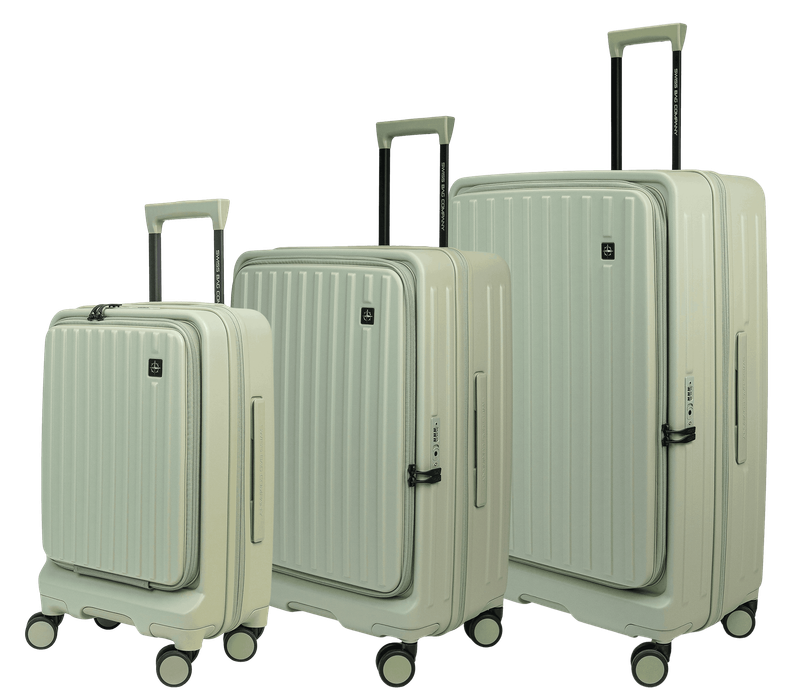 PURE Set of 3 Suitcases – Cabin, Medium &amp; Large
